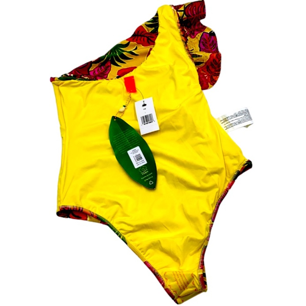 Farm Rio Fruit Dream One Piece Swimsuit Size Large - Picture 4 of 10